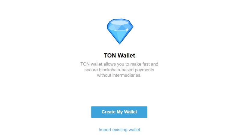 Hướng dẫn cài ví Ton - Ví - Wallet