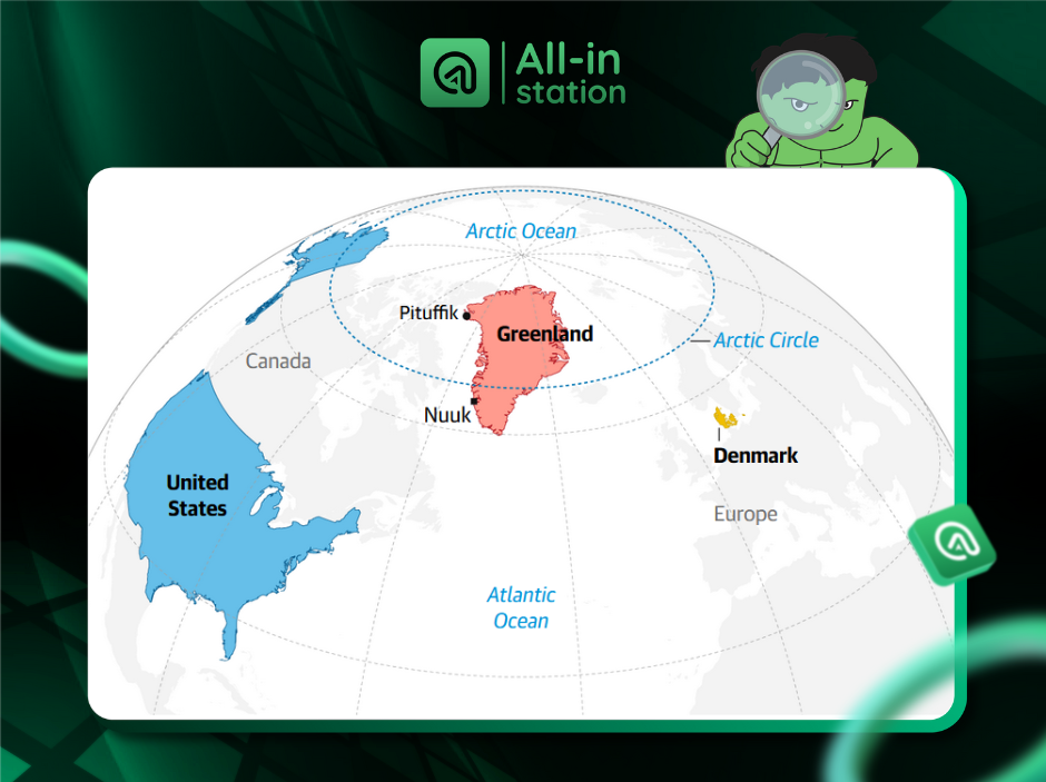 美国正在考虑“购买格陵兰岛”,向每位同意吞并格陵兰岛的居民支付 10 万美元。 Greenland 1